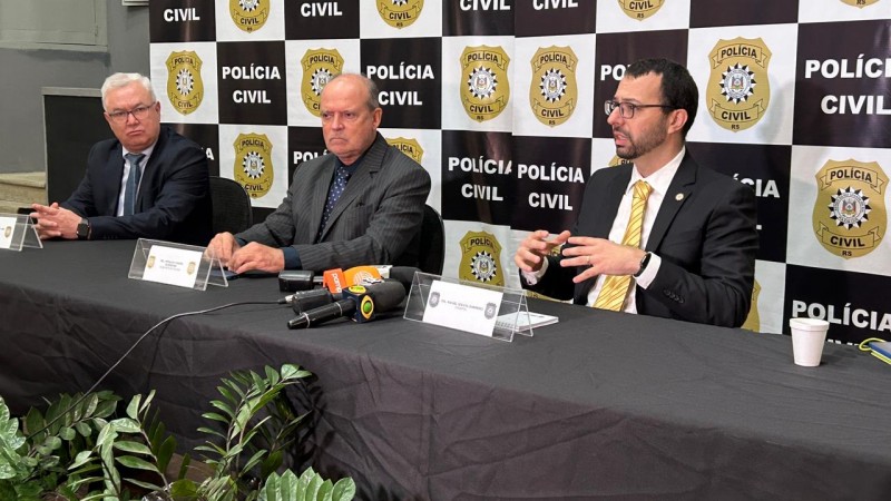 Polícia Civil realiza coletiva de imprensa sobre morte de adolescente