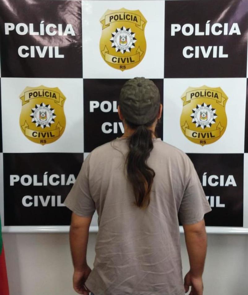 Policia civil prende homem condenado a mais de 14 anos de prisão pelo