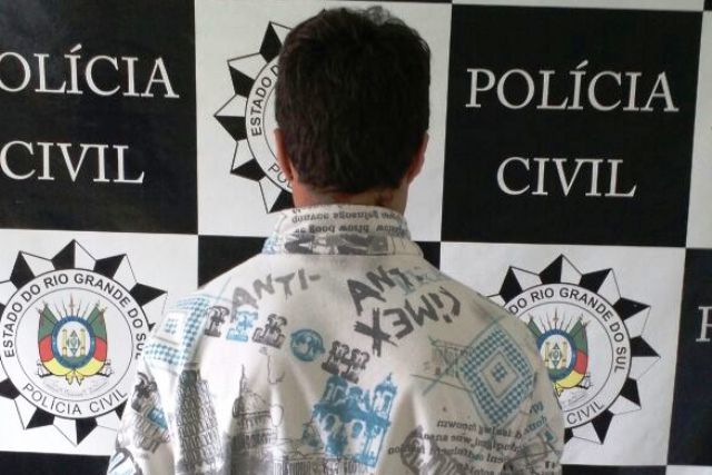 Suspeito por série de roubos é preso em Parobé Polícia Civil RS