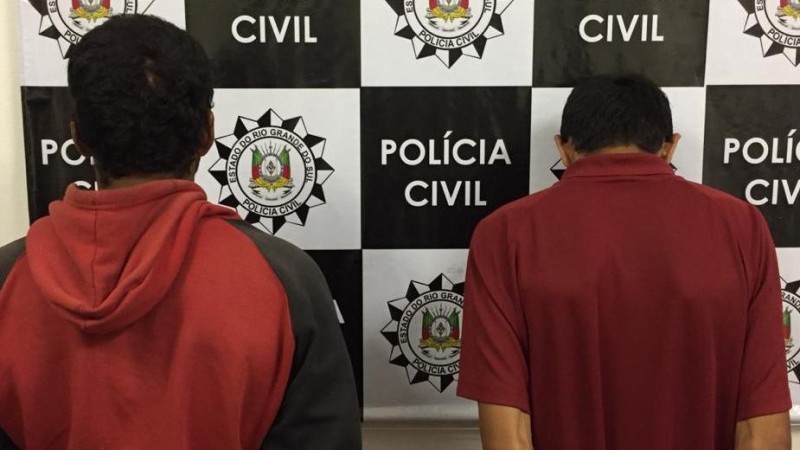 Autores confessos de latroc&iacute;nio s&atilde;o presos em Caxias do Sul