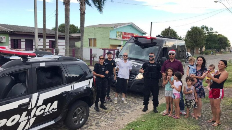Ação de Natal da Polícia Civil