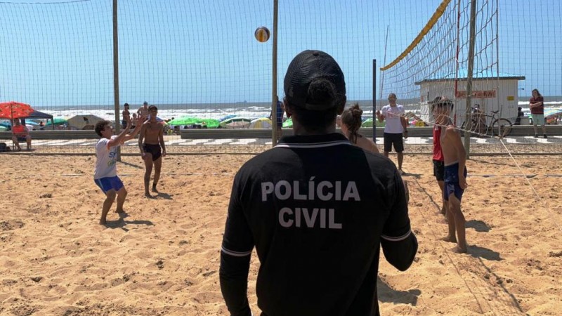2º Torneio de Vôlei Amigos da Polícia e Minirrústica infantil em Tramandaí