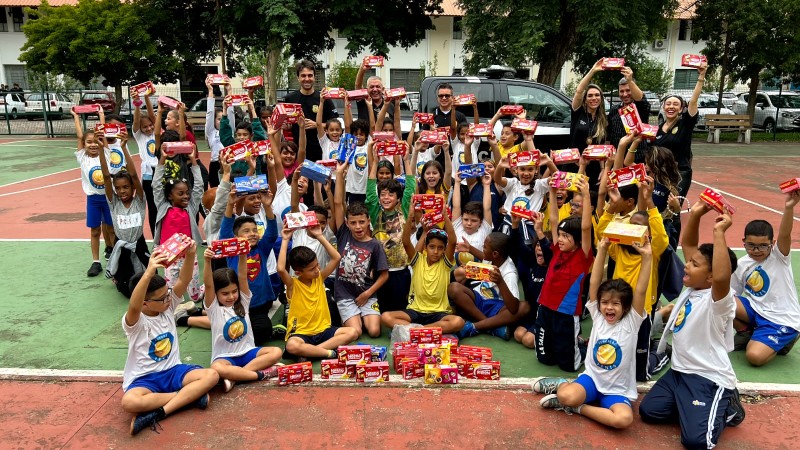 Polícia Civil Entrega Doações Da Campanha Solidária De Páscoa à Fundação O Pão Dos Pobres