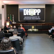 Solenidade de homenagens DHPP