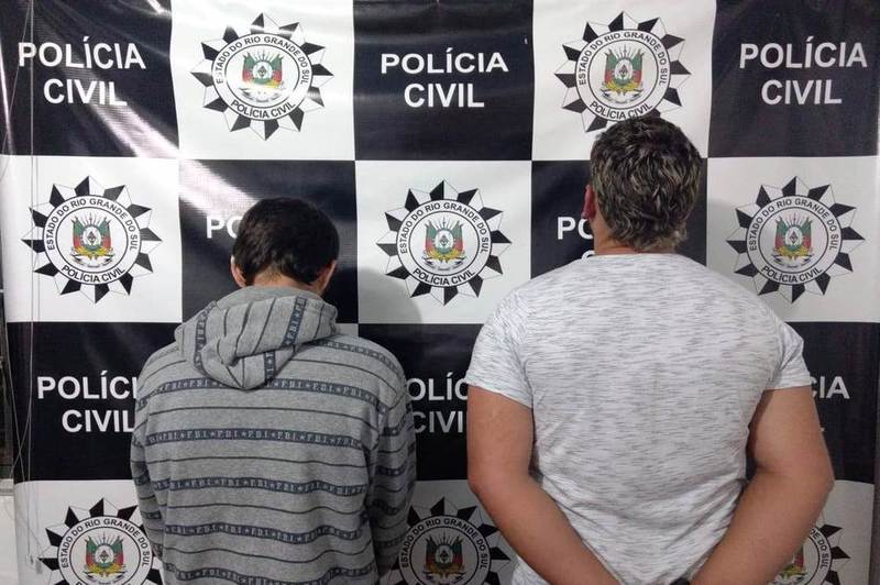 Dois Homens S O Presos Por Homic Dio Tentado Em Viam O Pol Cia Civil Rs